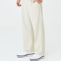 Pleated Lite Pant Beige