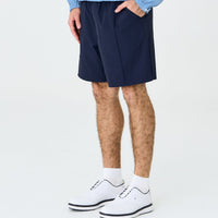 Pintuck Short 2.0 Cream & Navy