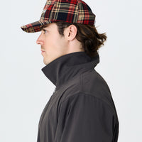 Heritage Plaid Cap Red