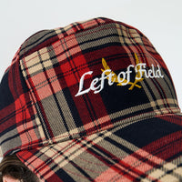 Heritage Plaid Cap Red