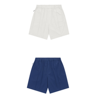 Pintuck Short 2.0 Cream & Navy