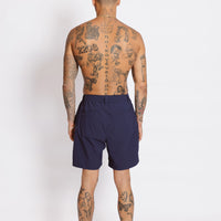 Pin Tuck Golf Short - Navy