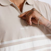 LENNOX GOLF POLO SHIRT OAT