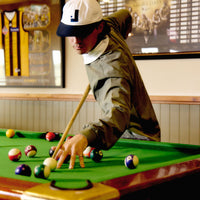 Backwards L Cap - White/Navy