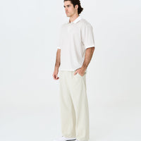 Mornington Polo Beige/White Stripe