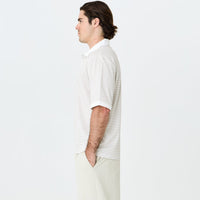 Mornington Polo Beige/White Stripe