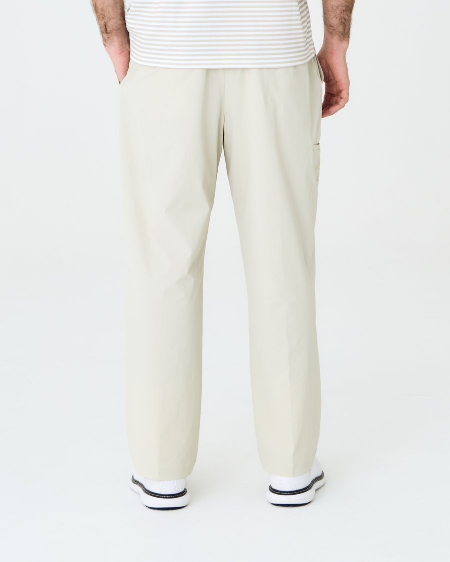 Pleated Lite Pant Beige