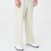Pleated Lite Pant Beige