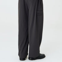 Pleated Lite Pant Slate
