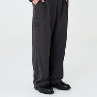 Pleated Lite Pant Slate