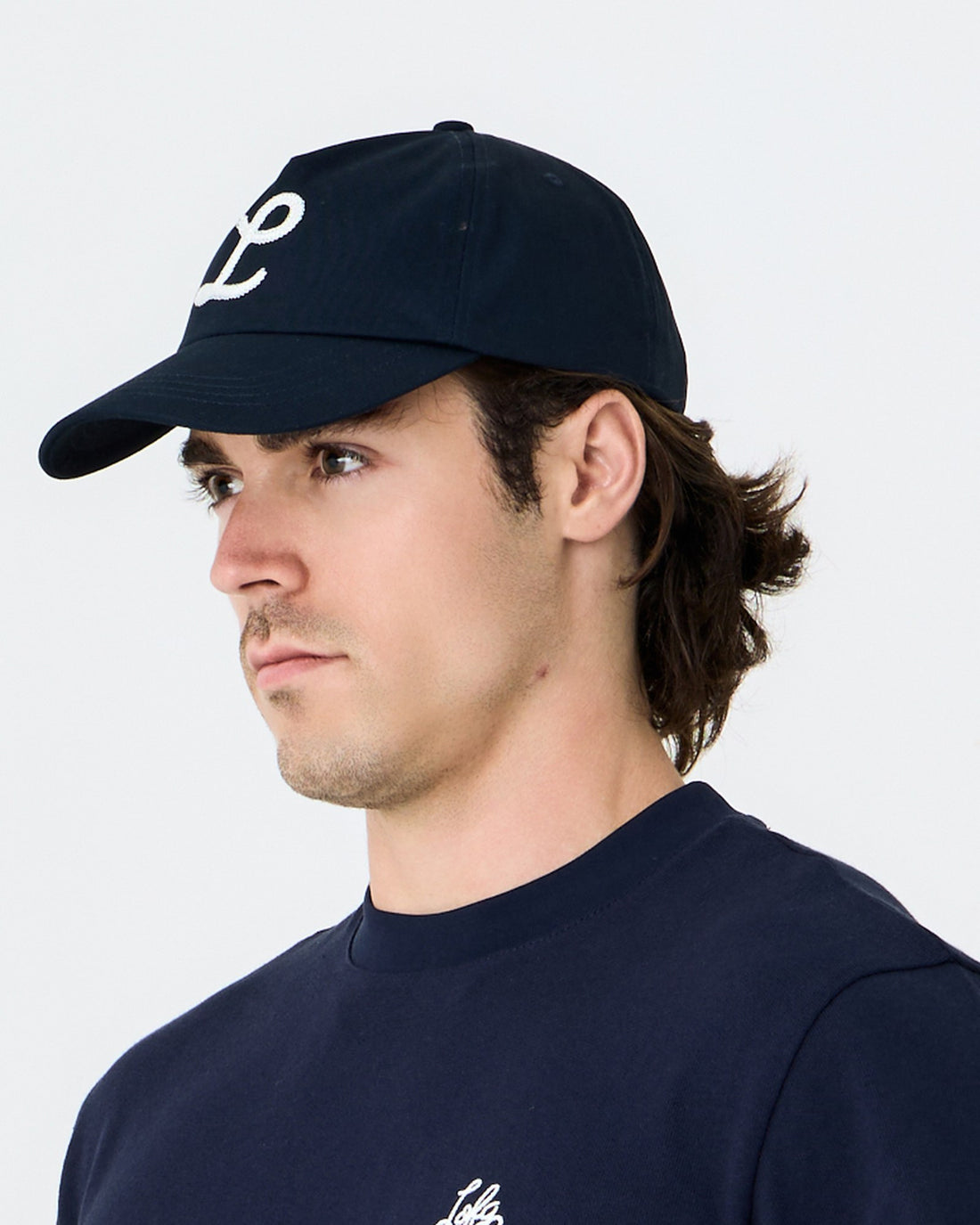 Chainstitch L Cap Navy