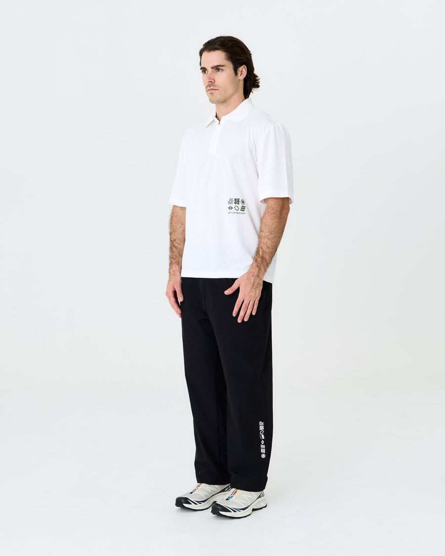 Left of Field Golf — Bass Polo White