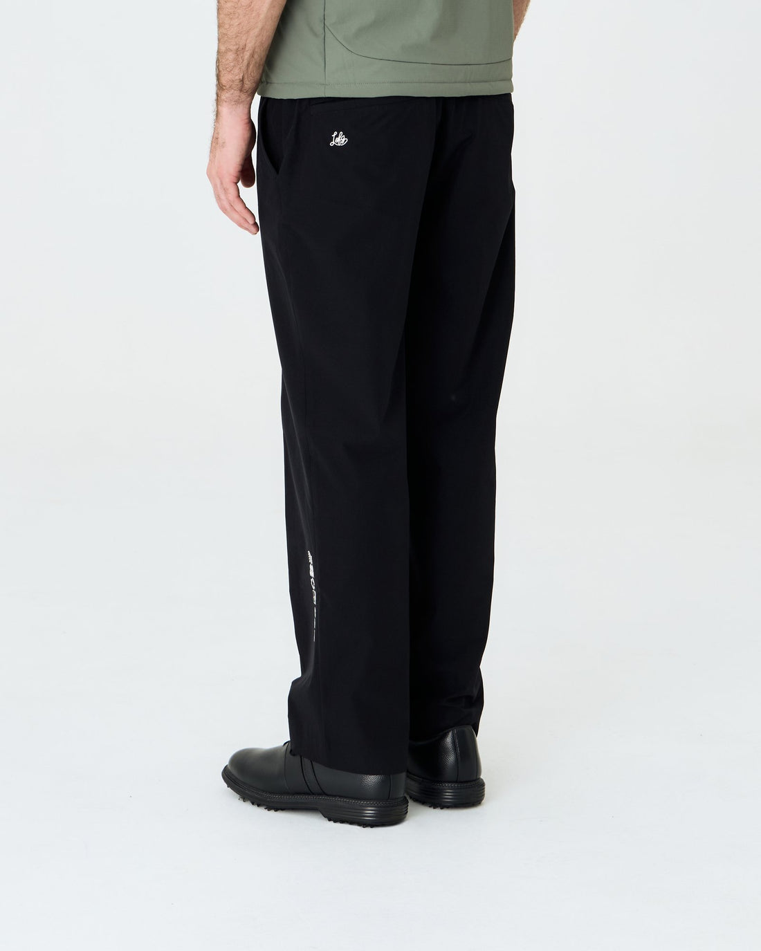 Elements Pleated Wide Leg Tech Trouser
