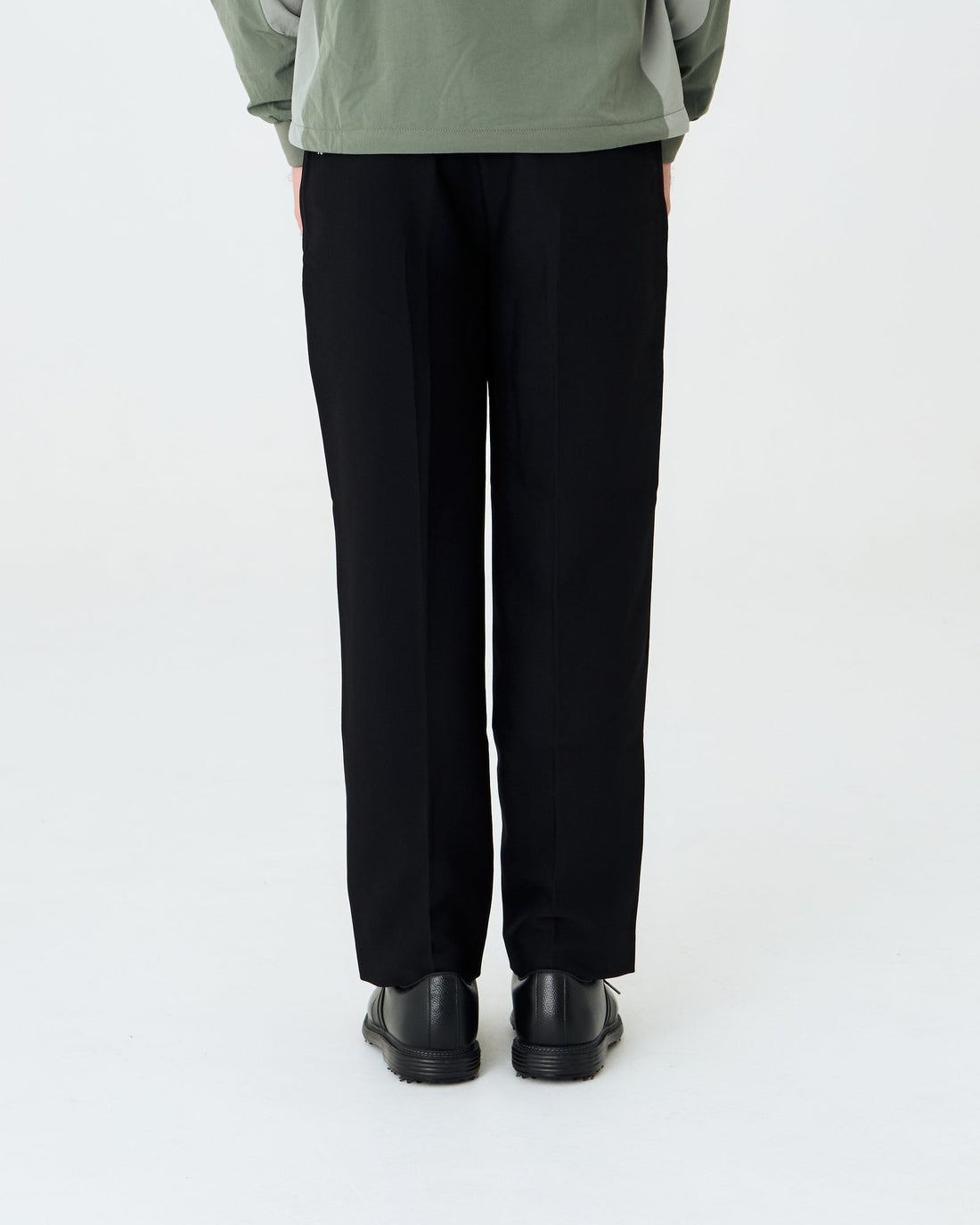 Stanwell Pleated Wide Trouser Black