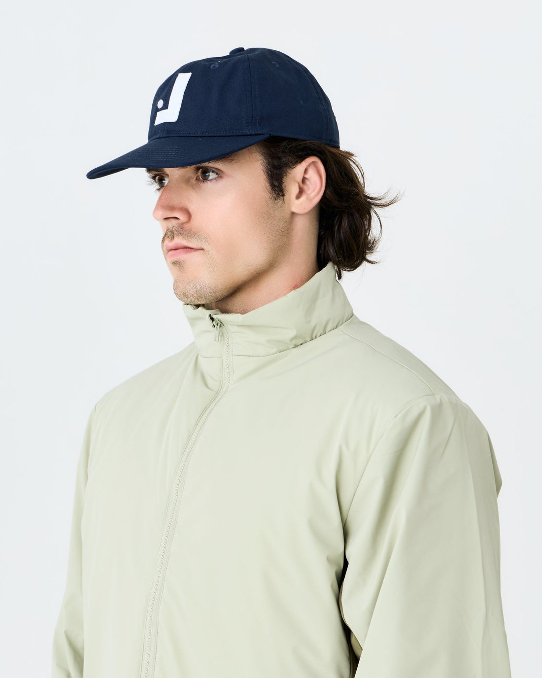 Backwards L Cap - Navy