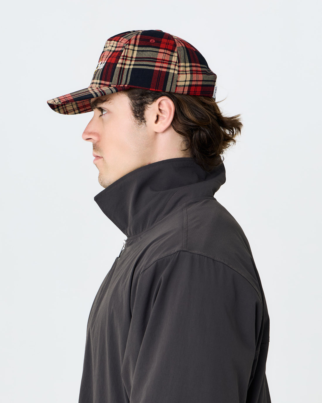 Heritage Plaid Cap Red