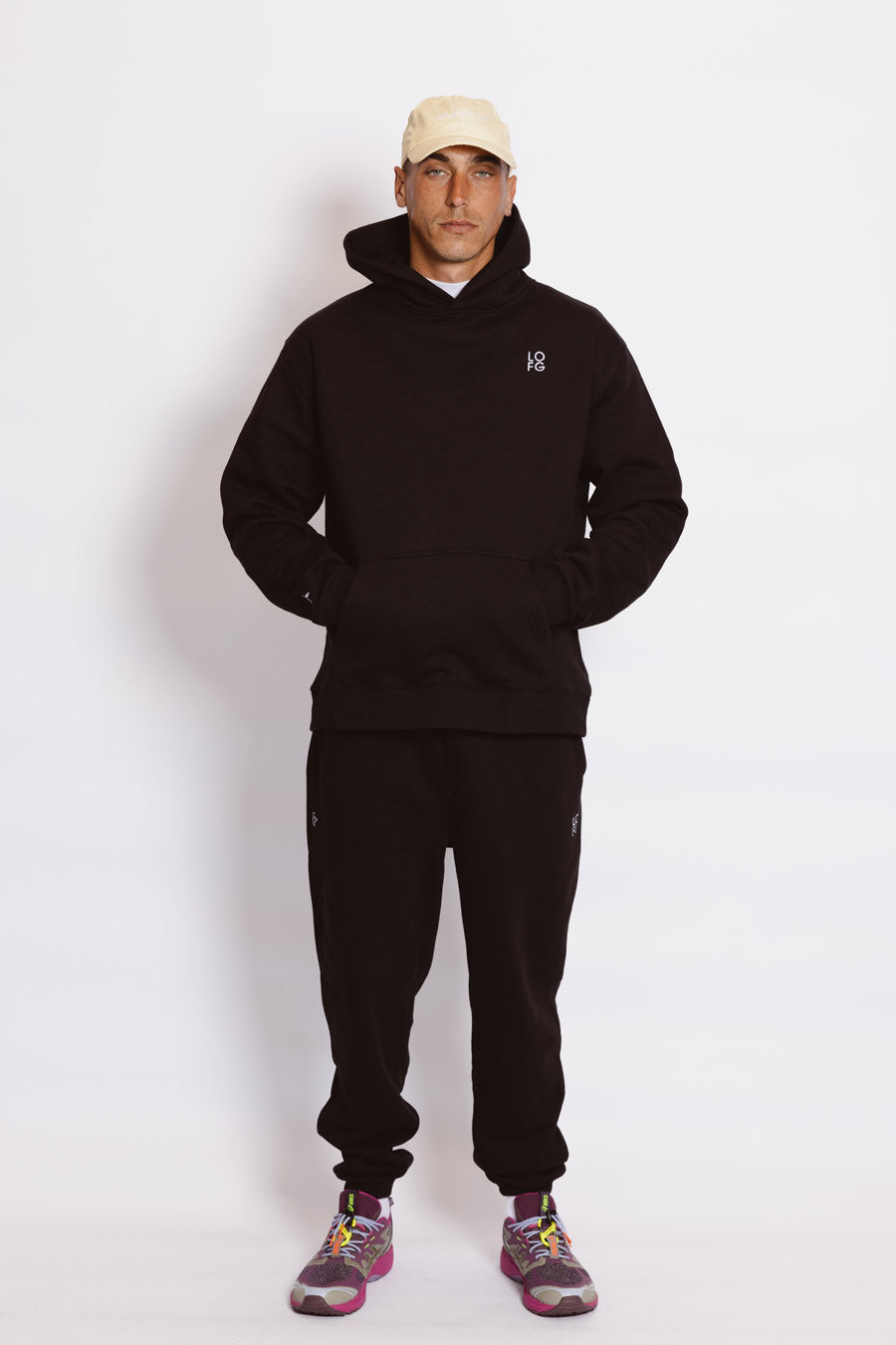 Bronte Fleece Hoodie - Black