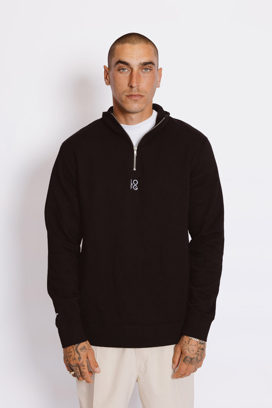 Bronte Fleece 1/4 Zip - Black