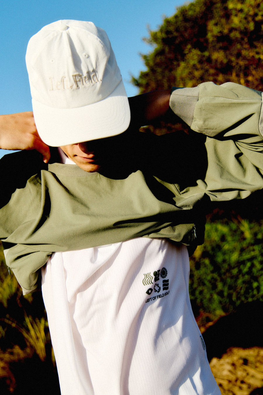 Left of Field Staff Cap - White