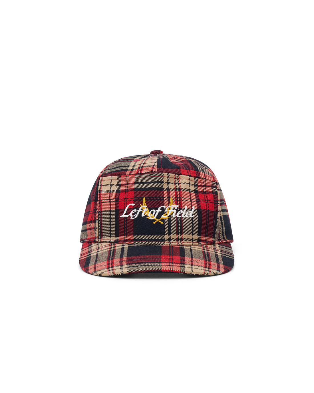 Heritage Plaid Cap Red