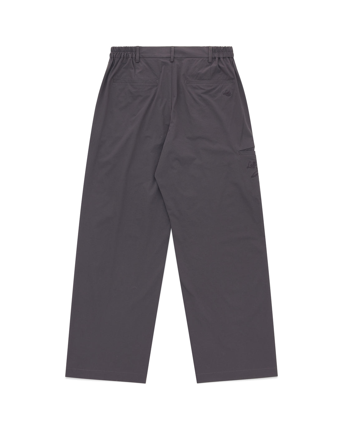 Pleated Lite Pant Slate