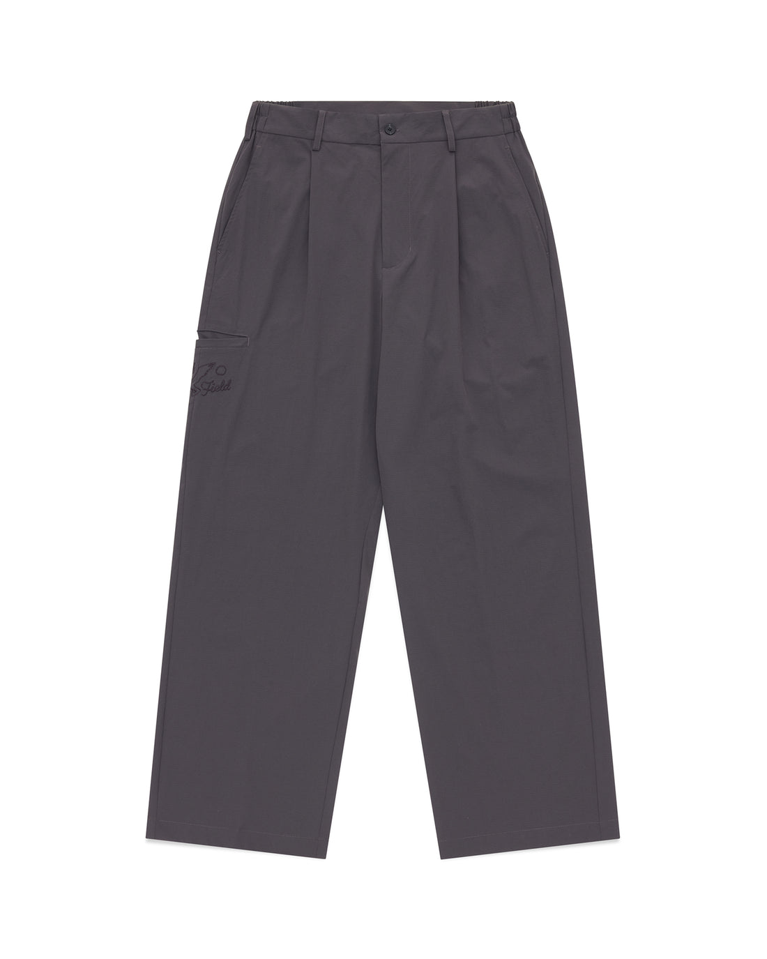 Pleated Lite Pant Slate