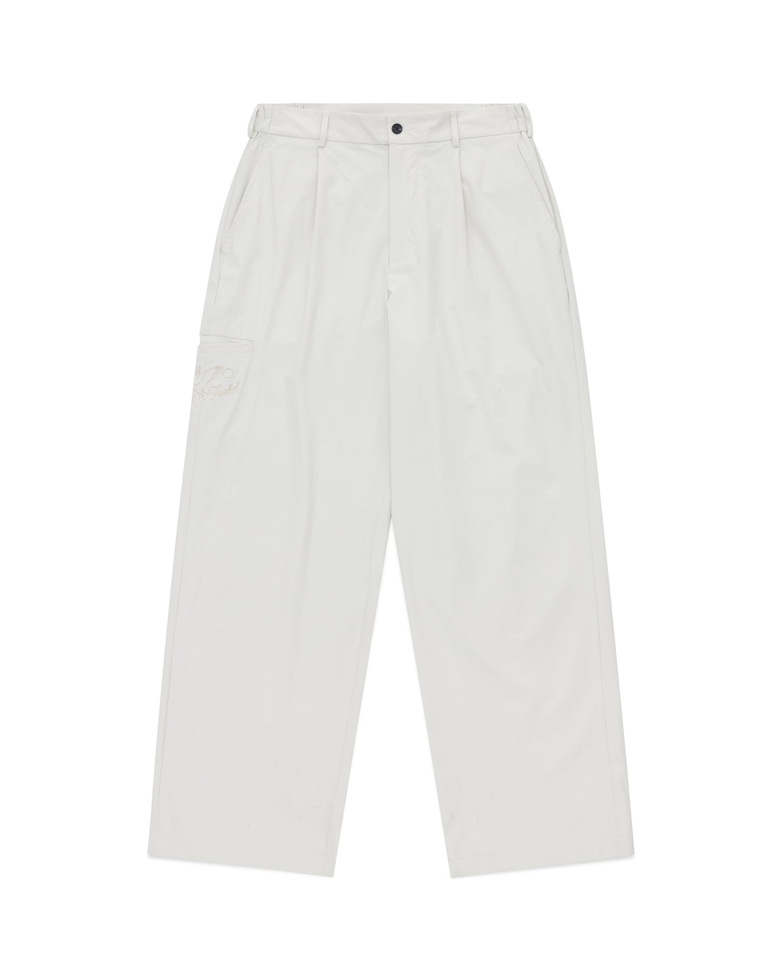 Pleated Lite Pant Beige