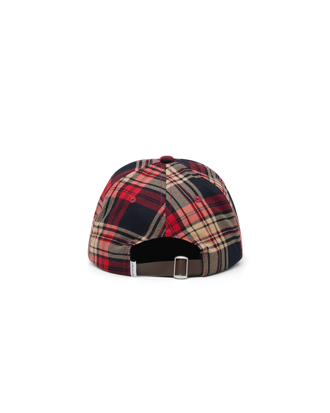 Heritage Plaid Cap Red