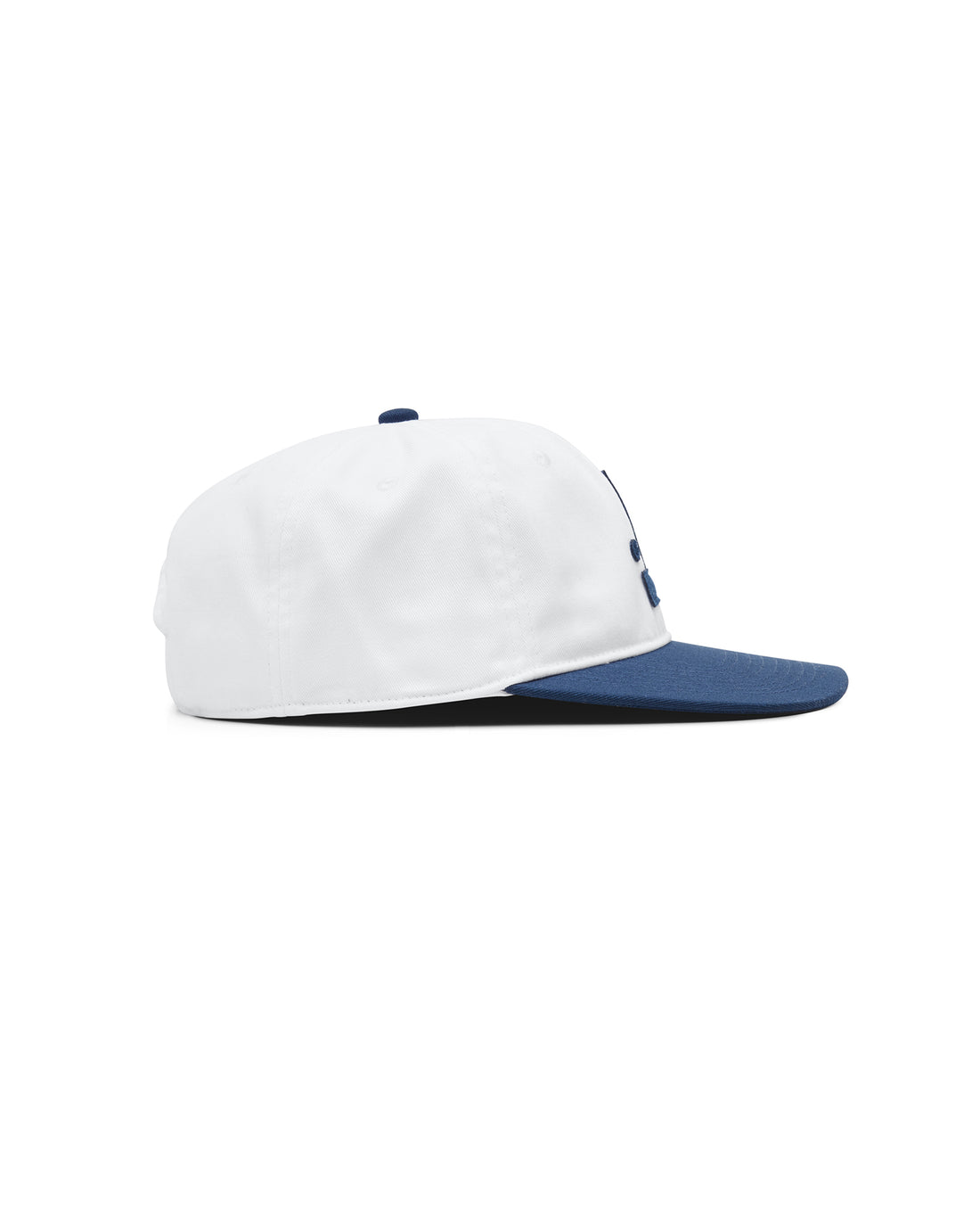 Backwards L Cap - White/Navy