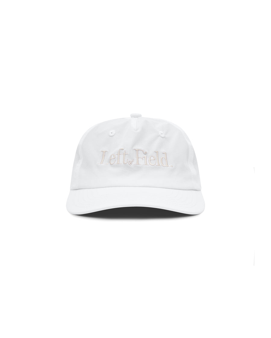 Left of Field Staff Cap - White
