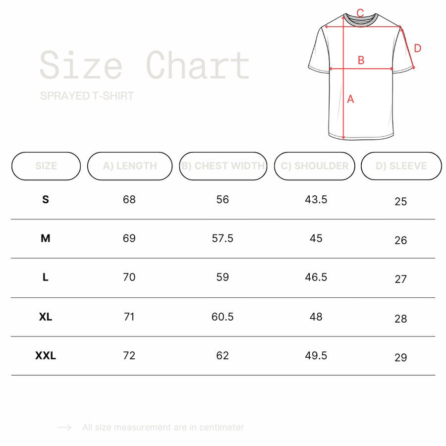 Sprayed T-Shirt - White