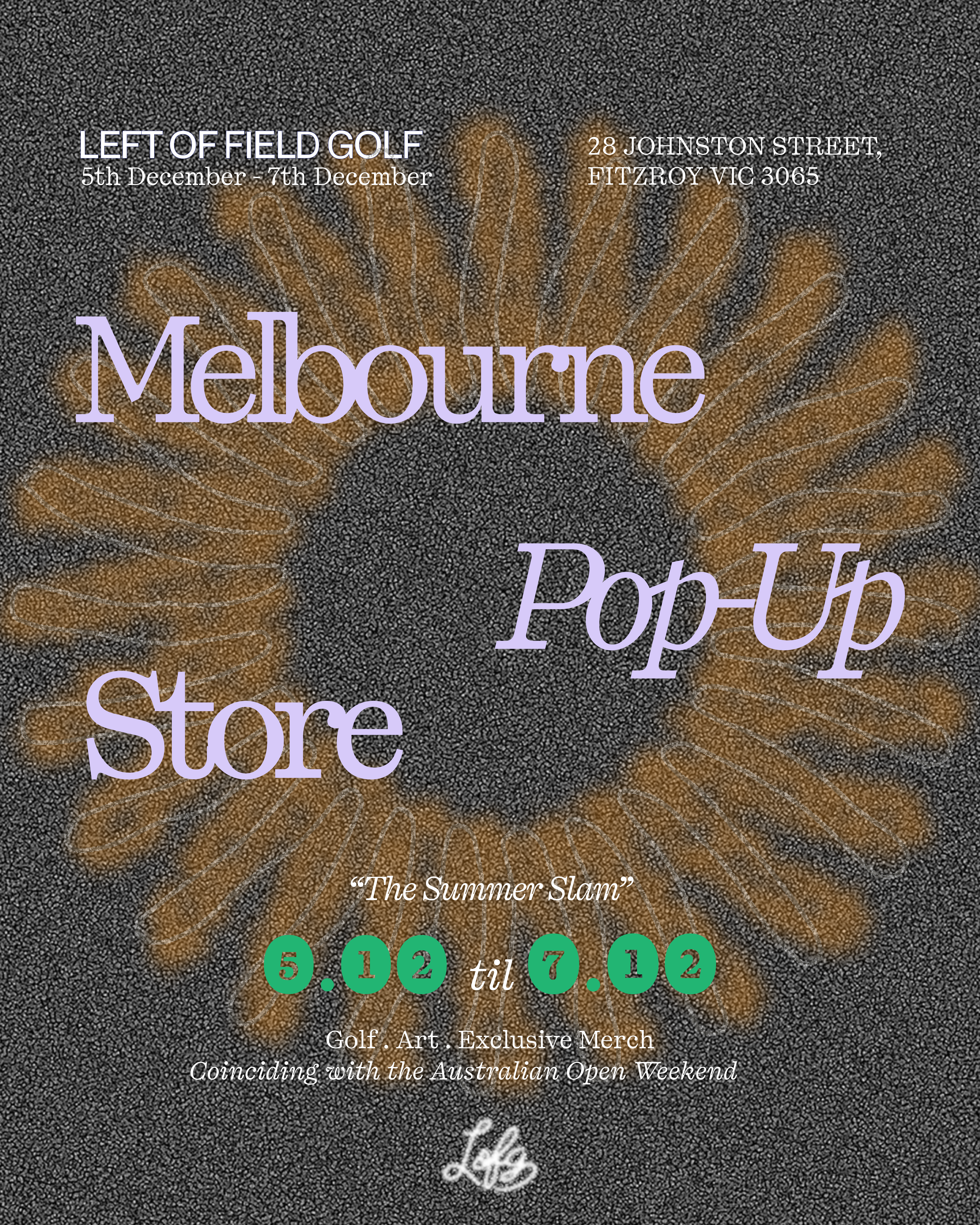 Melbourne Pop-Up Store – Left of Field Golf