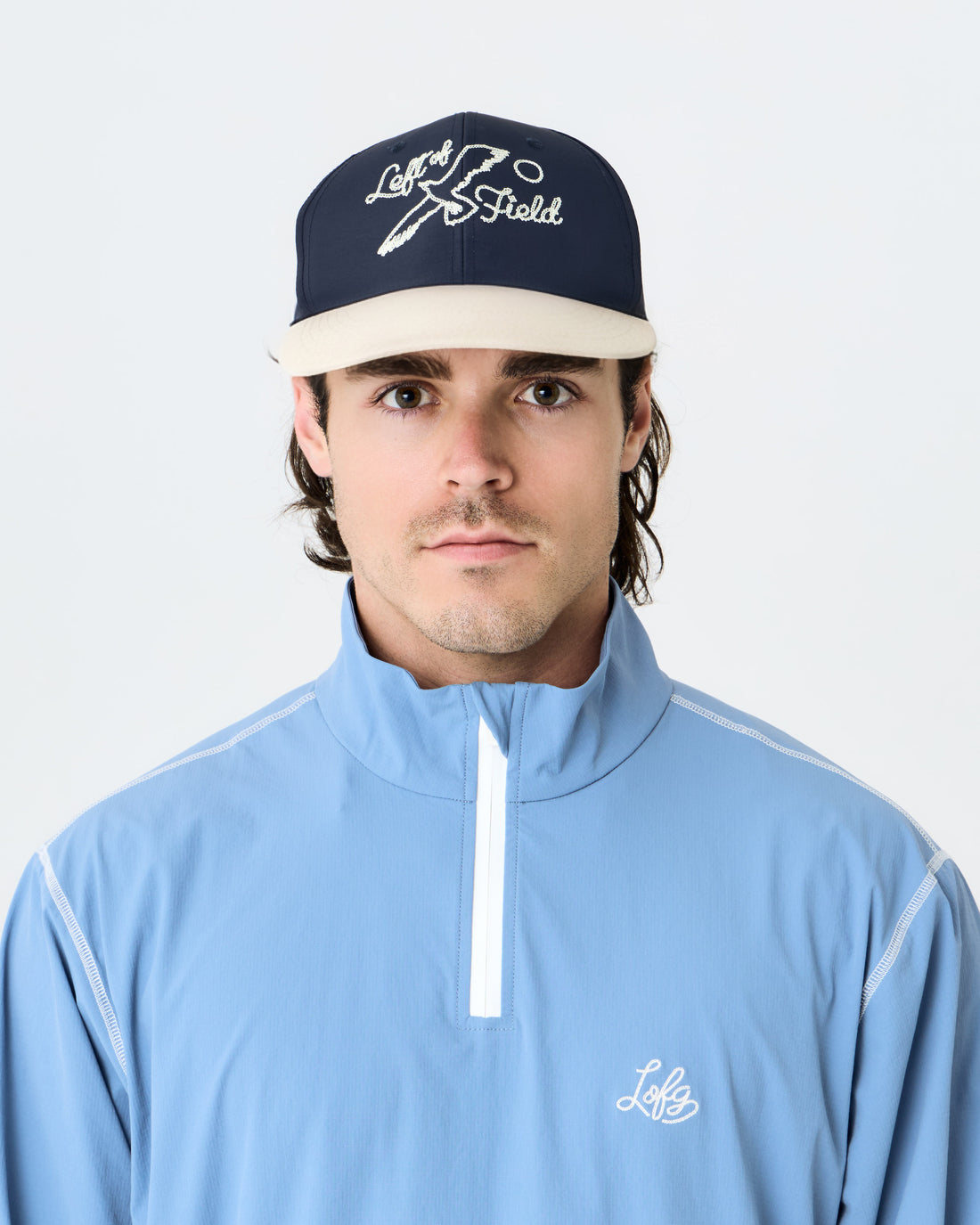 Duckbill Birds Cap Navy/Cream