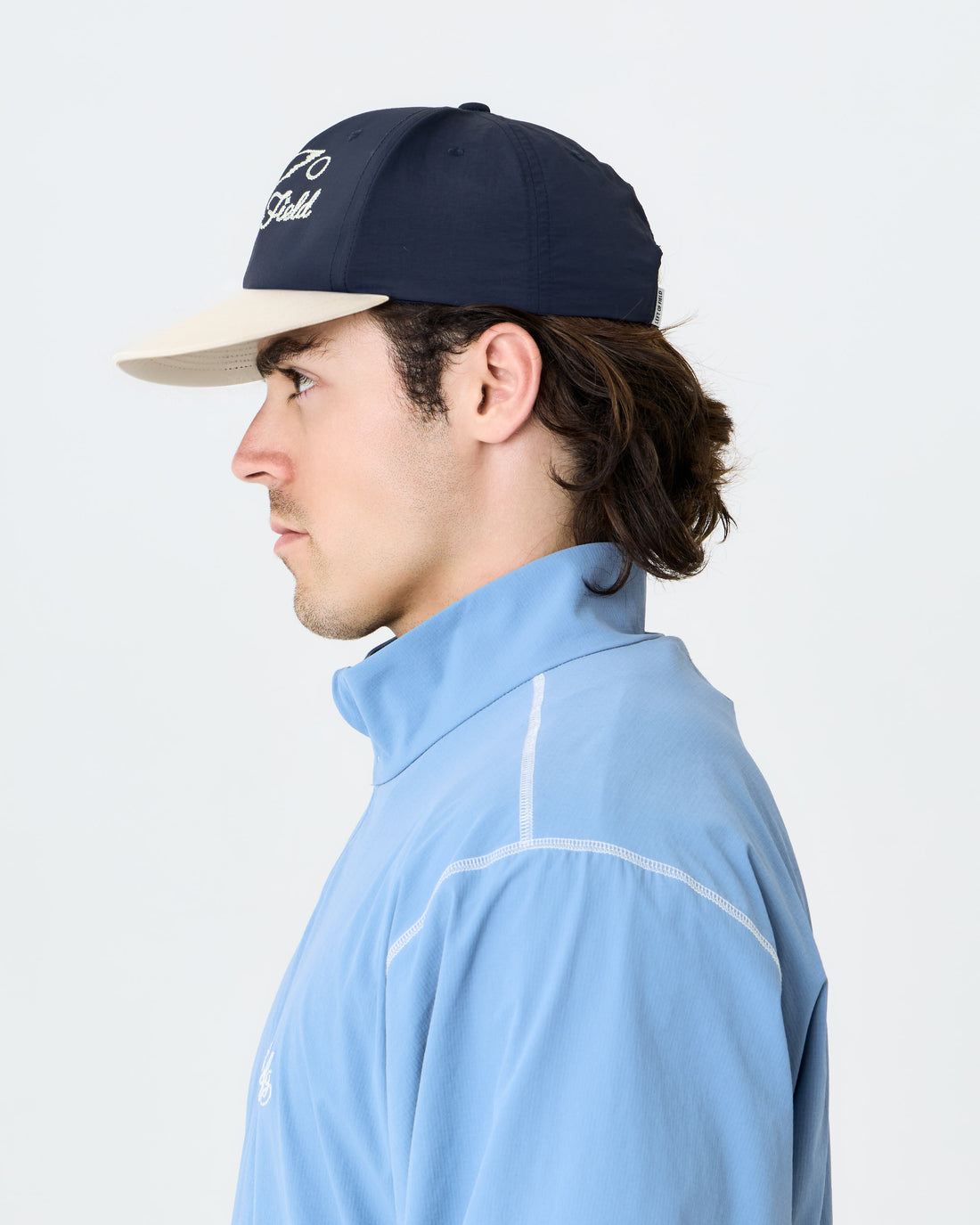 Duckbill Birds Cap Navy/Cream